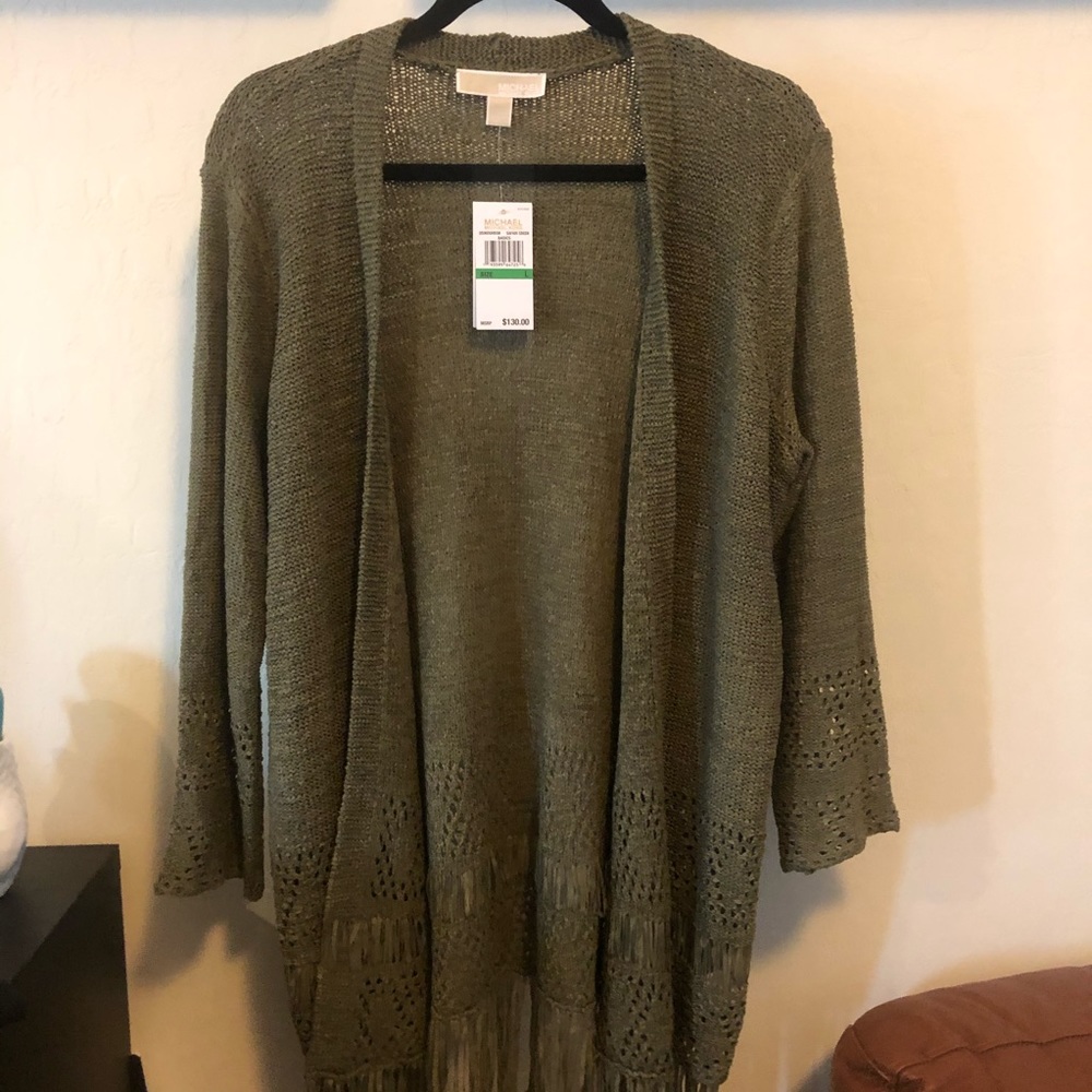 🆕 Michael Kors Knit Cardigan Sweater